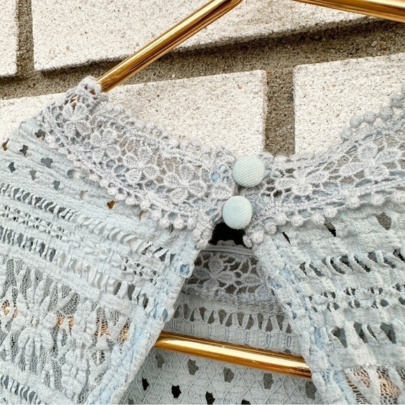 NWT Foxiedox Ellie Fit & Flare Dress Light Celestial Blue - Picture 6 of 10